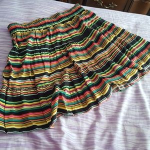 Striped Multi-Colored Skirt